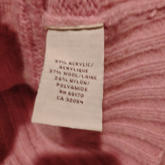 Free People Pink Cable Knit Cardigan - Picture 4 of 7